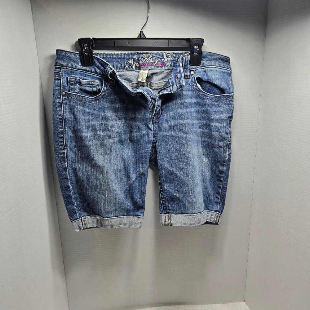 Women's Refuge Blue Jean Shorts Juniors 12
